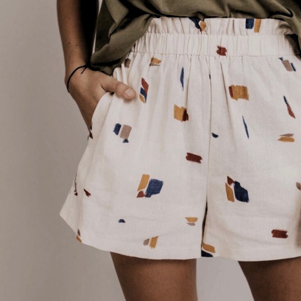 Roolee Paper Bag Linen Paintbrush short